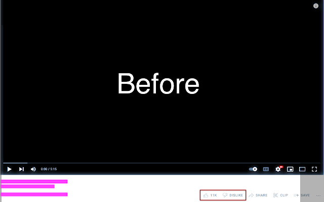 YouTube Dislike Return from Chrome web store to be run with OffiDocs Chromium online YouTube Dislike Return from Chrome web store to be run with OffiDocs Chromium online