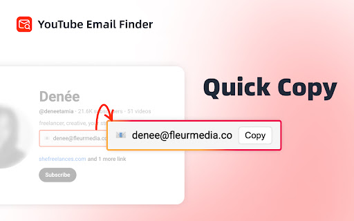 YouTube Email Finder for Instant Influencer Contact Info from Chrome web store to be run with OffiDocs Chromium online YouTube Email Finder for Instant Influencer Contact Info from Chrome web store to be run with OffiDocs Chromium online