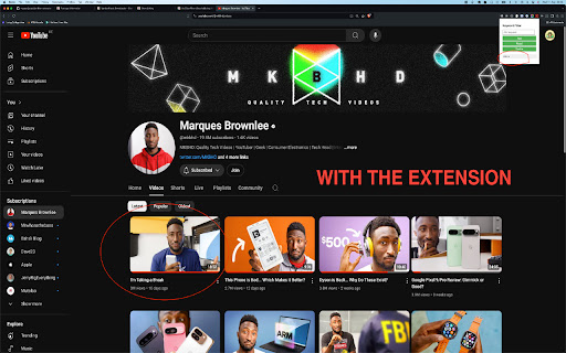 YouTube Filter (Stop Addicting Videos) from Chrome web store to be run with OffiDocs Chromium online YouTube Filter (Stop Addicting Videos) from Chrome web store to be run with OffiDocs Chromium online