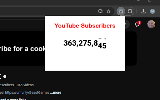 YouTube Live Subscriber Count from Chrome web store to be run with OffiDocs Chromium online YouTube Live Subscriber Count from Chrome web store to be run with OffiDocs Chromium online