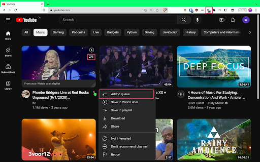YouTube Queue Manager from Chrome web store to be run with OffiDocs Chromium online YouTube Queue Manager from Chrome web store to be run with OffiDocs Chromium online