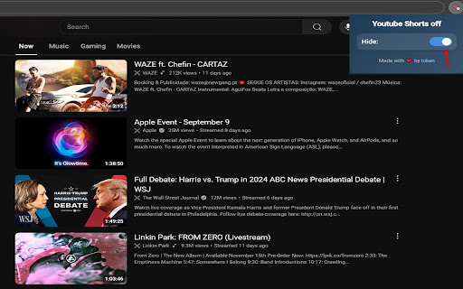 Youtube shorts off from Chrome web store to be run with OffiDocs Chromium online Youtube shorts off from Chrome web store to be run with OffiDocs Chromium online