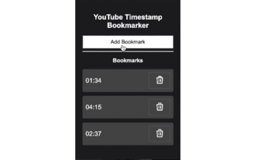 YouTube Timestamp Bookmarker from Chrome web store to be run with OffiDocs Chromium online YouTube Timestamp Bookmarker from Chrome web store to be run with OffiDocs Chromium online