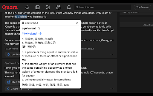 Youtube双语字幕 YouTube字幕增强 ChatGPT 翻译 EnglishXYZ from Chrome web store to be run with OffiDocs Chromium online Youtube双语字幕 YouTube字幕增强 ChatGPT 翻译 EnglishXYZ from Chrome web store to be run with OffiDocs Chromium online