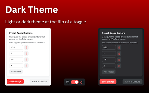 YT Speed Quick Access from Chrome web store to be run with OffiDocs Chromium online YT Speed Quick Access from Chrome web store to be run with OffiDocs Chromium online