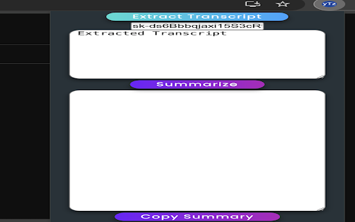 YT Summarize from Chrome web store to be run with OffiDocs Chromium online YT Summarize from Chrome web store to be run with OffiDocs Chromium online