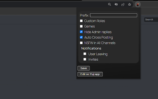 Yuji from Chrome web store to be run with OffiDocs Chromium online Yuji from Chrome web store to be run with OffiDocs Chromium online