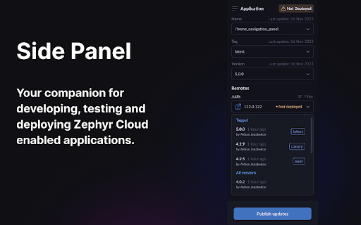 Zephyr Mission Control from Chrome web store to be run with OffiDocs Chromium online Zephyr Mission Control from Chrome web store to be run with OffiDocs Chromium online