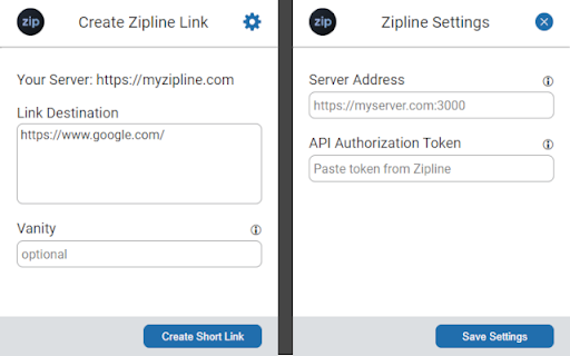 Zipline URL Shortener from Chrome web store to be run with OffiDocs Chromium online Zipline URL Shortener from Chrome web store to be run with OffiDocs Chromium online