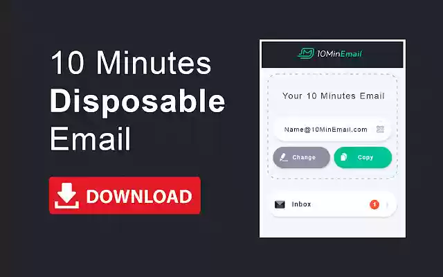10 Minutes Email 10 min disposable email from Chrome web store to be run with OffiDocs Chromium online 10 Minutes Email 10 min disposable email from Chrome web store to be run with OffiDocs Chromium online