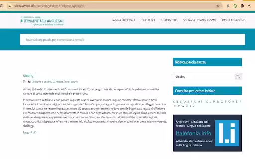 AAA Dizionario Anglicismi from Chrome web store to be run with OffiDocs Chromium online AAA Dizionario Anglicismi from Chrome web store to be run with OffiDocs Chromium online