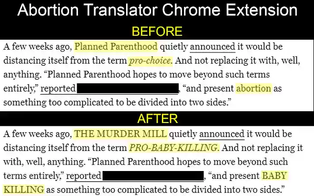 Abortion Translator from Chrome web store to be run with OffiDocs Chromium online Abortion Translator from Chrome web store to be run with OffiDocs Chromium online