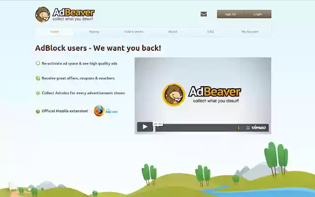 AdBeaver from Chrome web store to be run with OffiDocs Chromium online AdBeaver from Chrome web store to be run with OffiDocs Chromium online