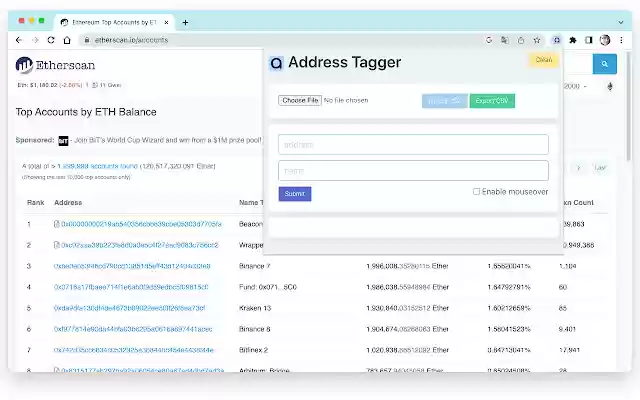 Address Tagger from Chrome web store to be run with OffiDocs Chromium online Address Tagger from Chrome web store to be run with OffiDocs Chromium online