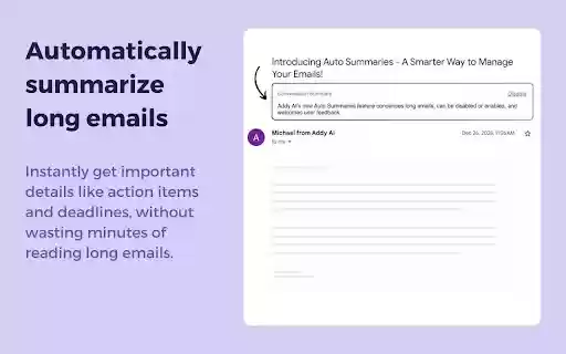 Addy AI ChatGPT Email Assistant from Chrome web store to be run with OffiDocs Chromium online Addy AI ChatGPT Email Assistant from Chrome web store to be run with OffiDocs Chromium online