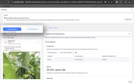 Ad Library Cloud from Chrome web store to be run with OffiDocs Chromium online Ad Library Cloud from Chrome web store to be run with OffiDocs Chromium online
