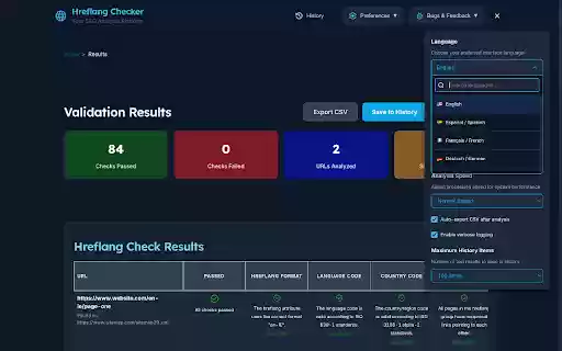 Advanced Hreflang Module from Chrome web store to be run with OffiDocs Chromium online Advanced Hreflang Module from Chrome web store to be run with OffiDocs Chromium online