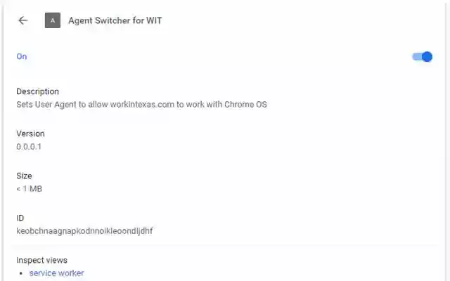 Agent Switcher for WIT from Chrome web store to be run with OffiDocs Chromium online Agent Switcher for WIT from Chrome web store to be run with OffiDocs Chromium online