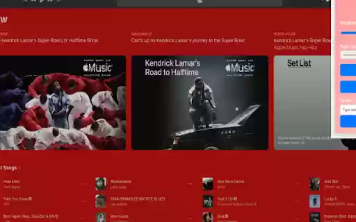 Apple Music Extension from Chrome web store to be run with OffiDocs Chromium online Apple Music Extension from Chrome web store to be run with OffiDocs Chromium online