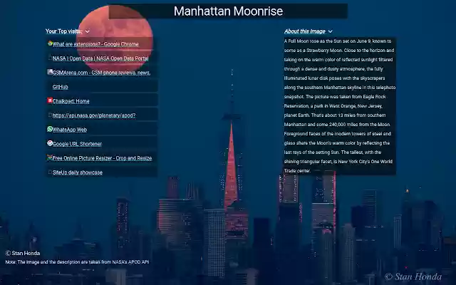 Astronomy Picture of the Day from Chrome web store to be run with OffiDocs Chromium online Astronomy Picture of the Day from Chrome web store to be run with OffiDocs Chromium online