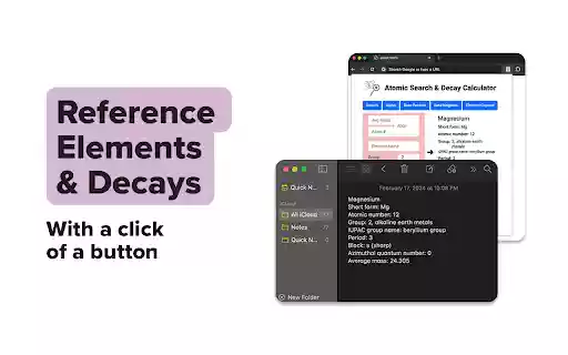 Atomic Search Decay Calculator from Chrome web store to be run with OffiDocs Chromium online Atomic Search Decay Calculator from Chrome web store to be run with OffiDocs Chromium online