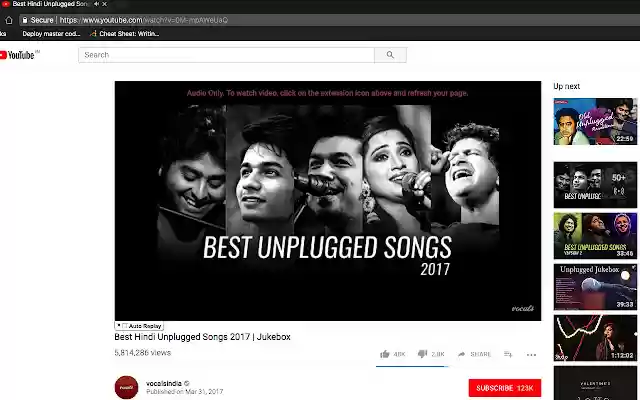 Audio Only Youtube from Chrome web store to be run with OffiDocs Chromium online Audio Only Youtube from Chrome web store to be run with OffiDocs Chromium online