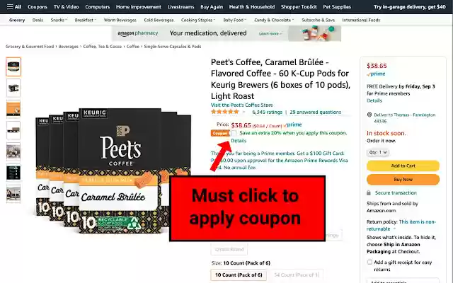 auto coupon from Chrome web store to be run with OffiDocs Chromium online auto coupon from Chrome web store to be run with OffiDocs Chromium online