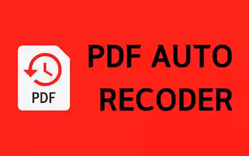 Auto PDF Recorder from Chrome web store to be run with OffiDocs Chromium online Auto PDF Recorder from Chrome web store to be run with OffiDocs Chromium online