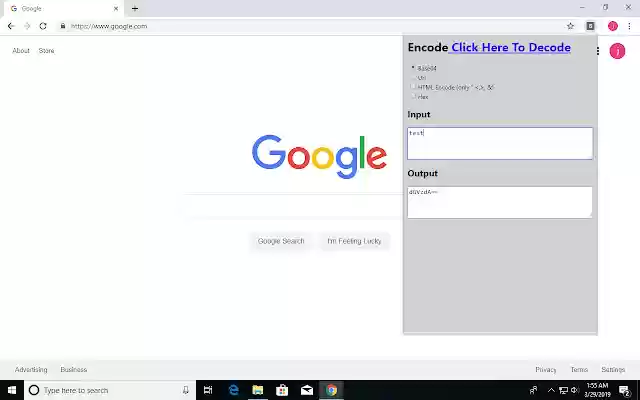 Base64 Encoder and Decoder from Chrome web store to be run with OffiDocs Chromium online Base64 Encoder and Decoder from Chrome web store to be run with OffiDocs Chromium online