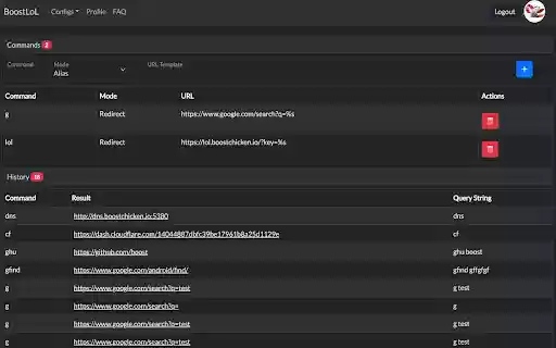 BoostLoL Commander from Chrome web store to be run with OffiDocs Chromium online BoostLoL Commander from Chrome web store to be run with OffiDocs Chromium online
