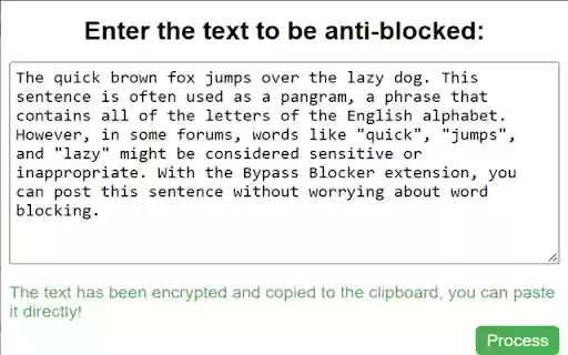 Bypass Blocker from Chrome web store to be run with OffiDocs Chromium online Bypass Blocker from Chrome web store to be run with OffiDocs Chromium online