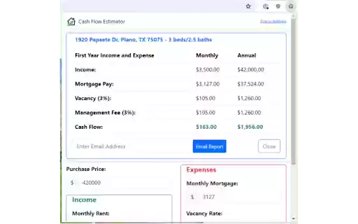 Cash Flow Estimator from Chrome web store to be run with OffiDocs Chromium online Cash Flow Estimator from Chrome web store to be run with OffiDocs Chromium online
