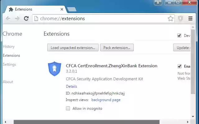 CFCA CertEnrollment.ZhengXinBank Extension from Chrome web store to be run with OffiDocs Chromium online CFCA CertEnrollment.ZhengXinBank Extension from Chrome web store to be run with OffiDocs Chromium online