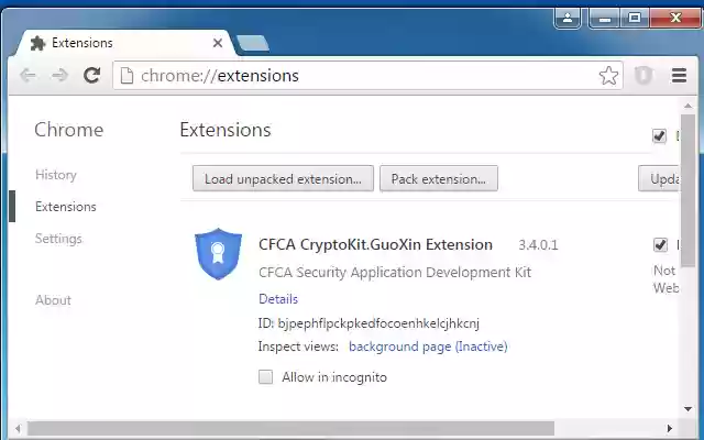 CFCA CryptoKit.GuoXin Extension from Chrome web store to be run with OffiDocs Chromium online CFCA CryptoKit.GuoXin Extension from Chrome web store to be run with OffiDocs Chromium online