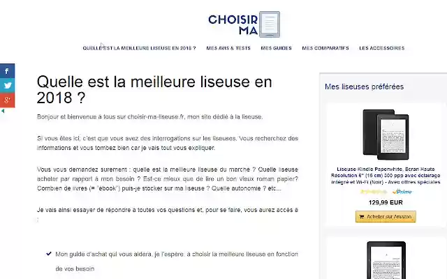 Choisir ma liseuse from Chrome web store to be run with OffiDocs Chromium online Choisir ma liseuse from Chrome web store to be run with OffiDocs Chromium online