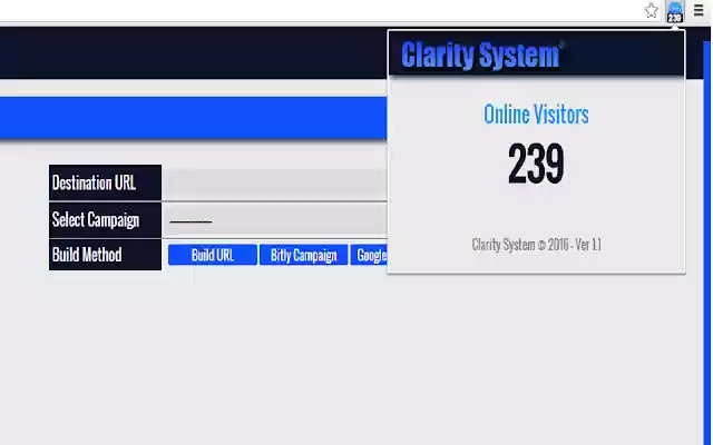 Clarity System Counter from Chrome web store to be run with OffiDocs Chromium online Clarity System Counter from Chrome web store to be run with OffiDocs Chromium online