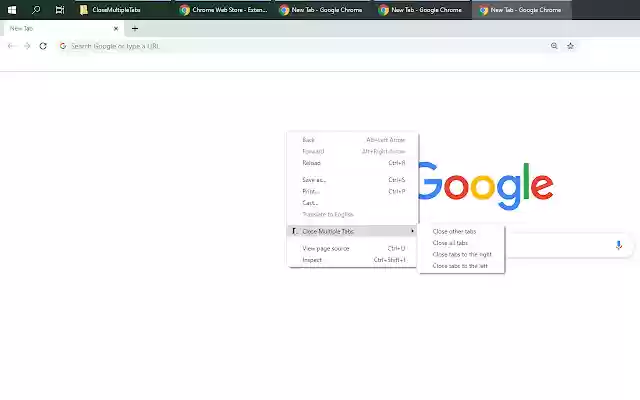 Close Multiple Tabs from Chrome web store to be run with OffiDocs Chromium online Close Multiple Tabs from Chrome web store to be run with OffiDocs Chromium online