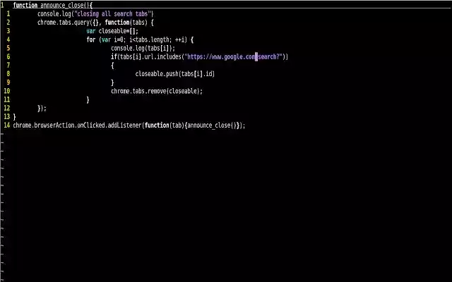 Close Search Tabs from Chrome web store to be run with OffiDocs Chromium online Close Search Tabs from Chrome web store to be run with OffiDocs Chromium online