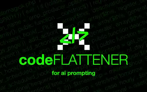 Code Flattener from Chrome web store to be run with OffiDocs Chromium online Code Flattener from Chrome web store to be run with OffiDocs Chromium online