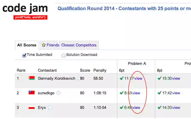 Code Jam Tasting from Chrome web store to be run with OffiDocs Chromium online Code Jam Tasting from Chrome web store to be run with OffiDocs Chromium online