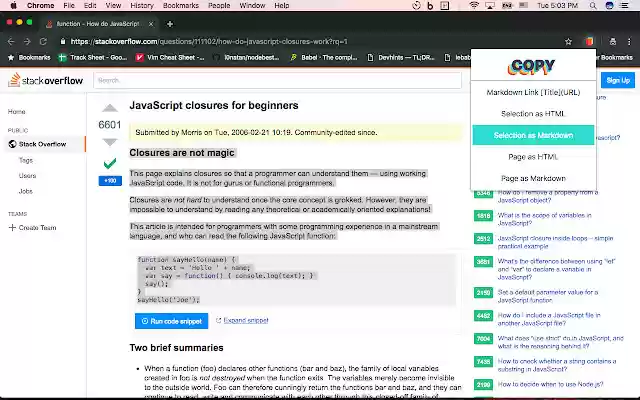Copy Markup Markdown from Chrome web store to be run with OffiDocs Chromium online Copy Markup Markdown from Chrome web store to be run with OffiDocs Chromium online