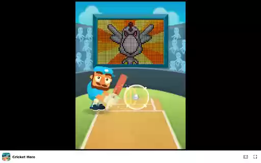Cricket Hero Game Hit away balls and aim for a high score! from Chrome web store to be run with OffiDocs Chromium online Cricket Hero Game Hit away balls and aim for a high score! from Chrome web store to be run with OffiDocs Chromium online
