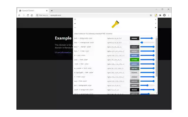 Custom Dark Mode from Chrome web store to be run with OffiDocs Chromium online Custom Dark Mode from Chrome web store to be run with OffiDocs Chromium online
