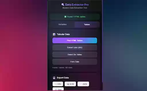 Data Extractor Pro from Chrome web store to be run with OffiDocs Chromium online Data Extractor Pro from Chrome web store to be run with OffiDocs Chromium online