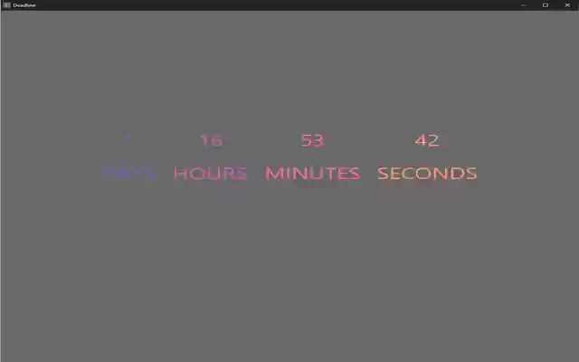 Deadline Counter from Chrome web store to be run with OffiDocs Chromium online Deadline Counter from Chrome web store to be run with OffiDocs Chromium online