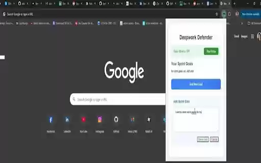 Deepwork Defender from Chrome web store to be run with OffiDocs Chromium online Deepwork Defender from Chrome web store to be run with OffiDocs Chromium online
