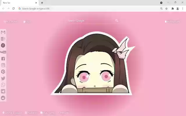 Demon Slayer Nezuko Chibi Wallpaper New Tab from Chrome web store to be run with OffiDocs Chromium online Demon Slayer Nezuko Chibi Wallpaper New Tab from Chrome web store to be run with OffiDocs Chromium online