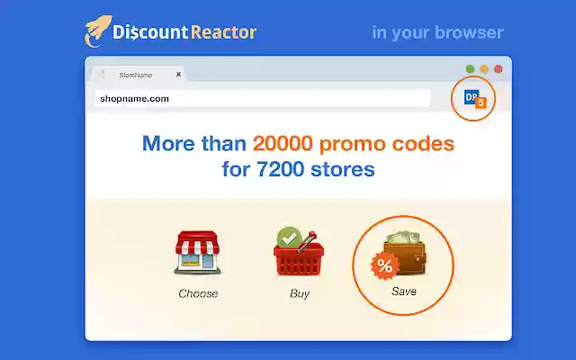 DiscountReactor from Chrome web store to be run with OffiDocs Chromium online DiscountReactor from Chrome web store to be run with OffiDocs Chromium online