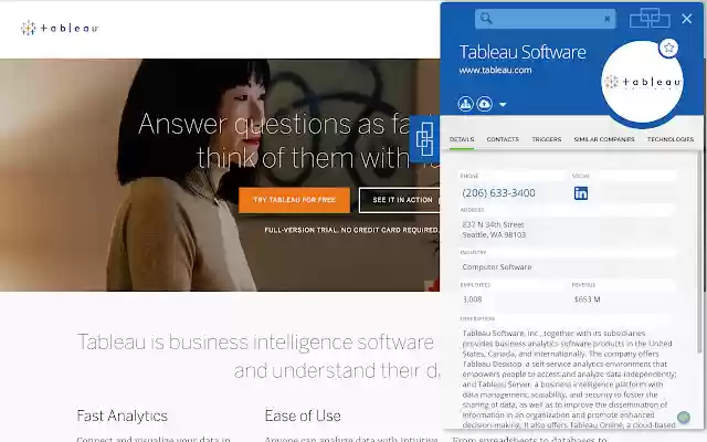 DiscoverOrg Sales Intelligence from Chrome web store to be run with OffiDocs Chromium online DiscoverOrg Sales Intelligence from Chrome web store to be run with OffiDocs Chromium online