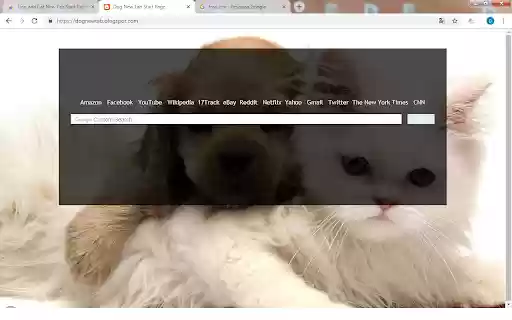 Dog and Cat New Tab Start Page Theme from Chrome web store to be run with OffiDocs Chromium online Dog and Cat New Tab Start Page Theme from Chrome web store to be run with OffiDocs Chromium online